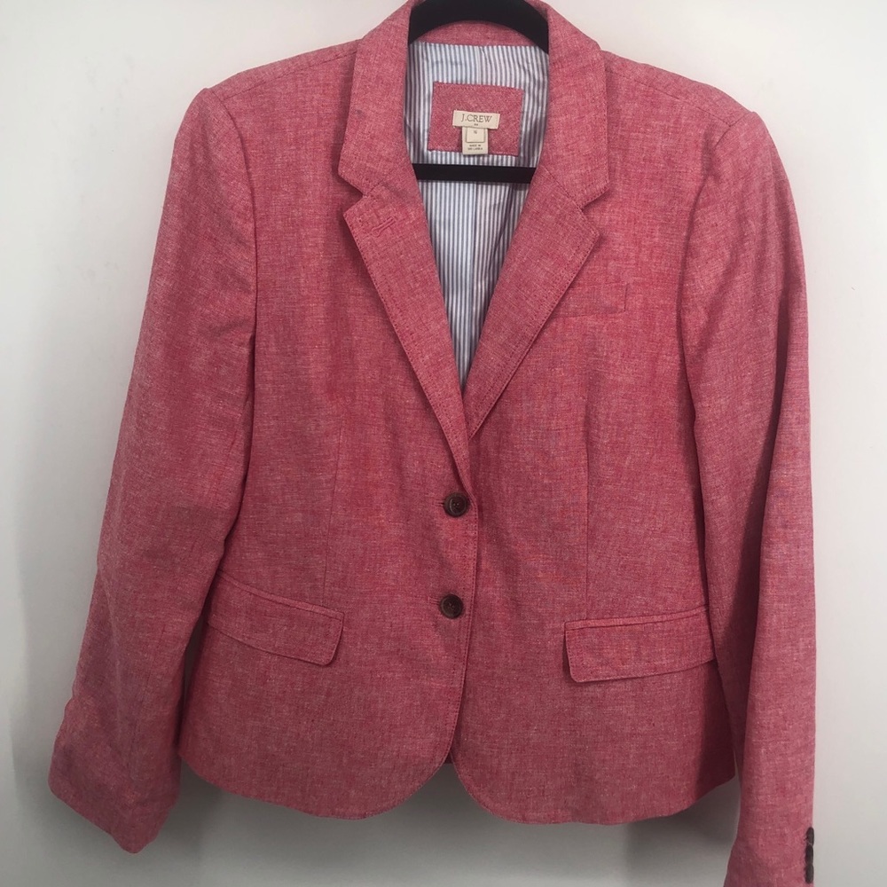 J. Crew Factory Pink Blazer